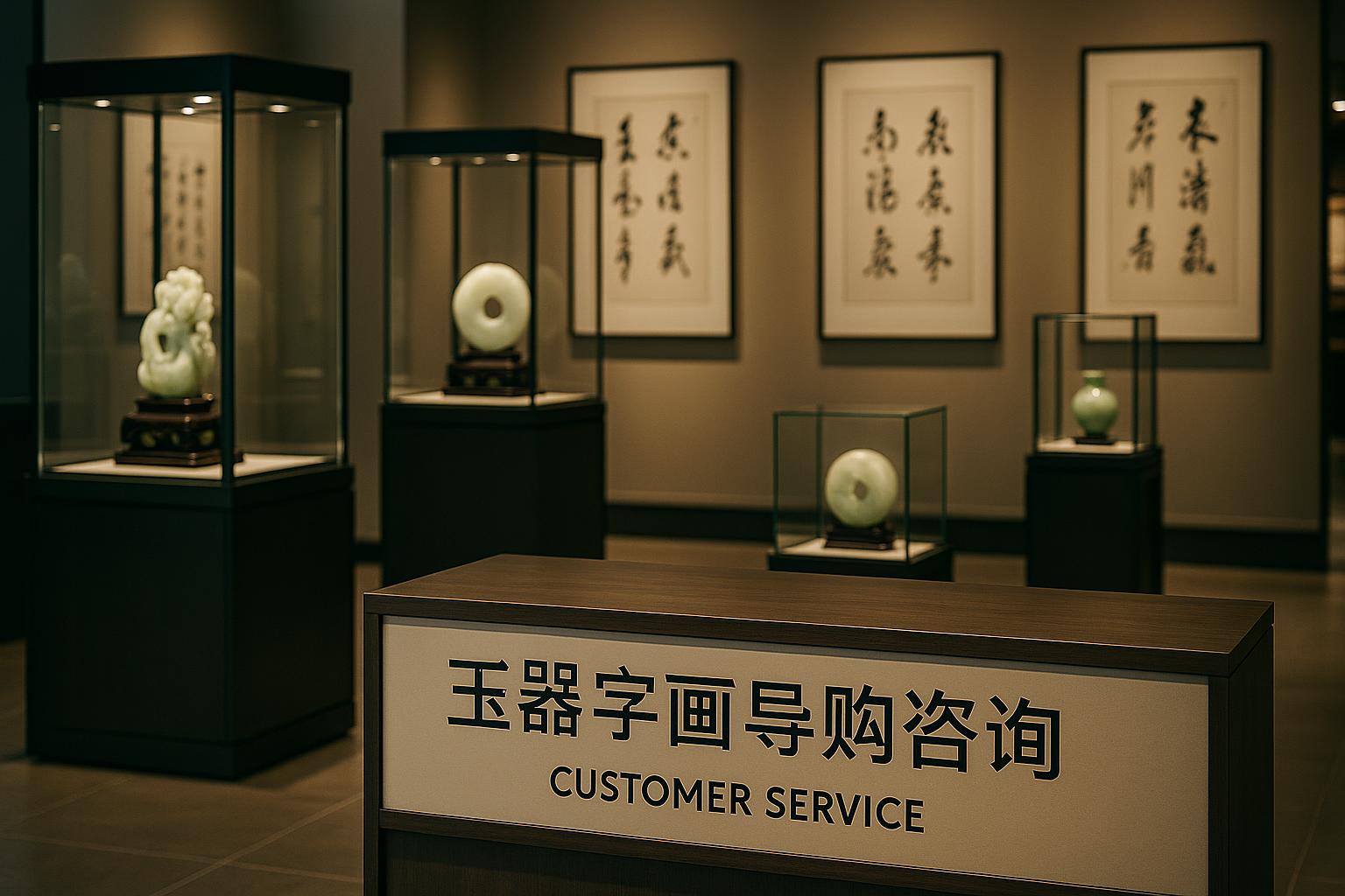 玉器字画导购具体是做什么的？