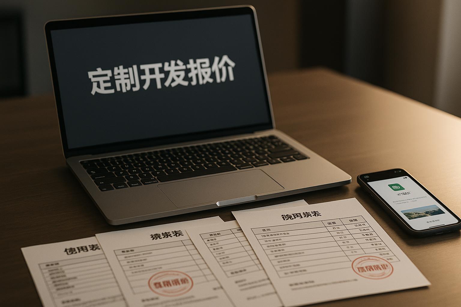微信小程序定制开发有哪些收费标准？