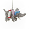 北京仓｜Felt So Good-Diving Dumbo-潜水小象 杜姆博 羊毛毡 挂件［英国设计师］ 商品缩略图3