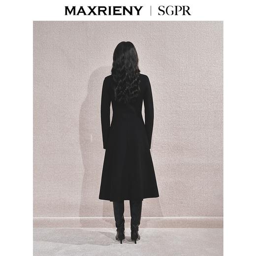 玛克门店发货：MAXRIENY极简赫本风绵羊毛外套澳毛(货号:MS85CT511) 商品图3