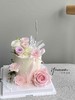 「女士」 粉色仙气蝴蝶 鲜花蛋糕 商品缩略图0