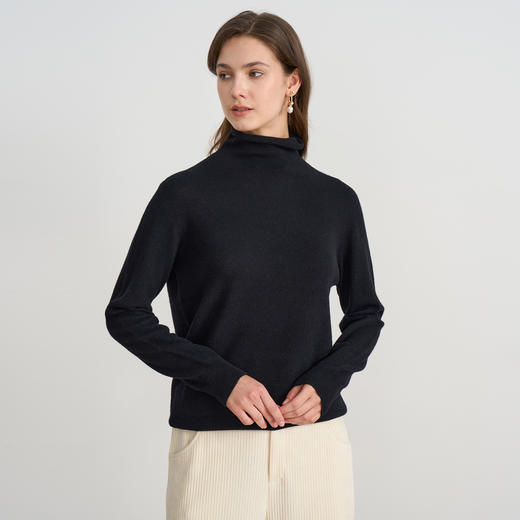 【30.6%山羊绒】EITIE爱特爱舒适柔软高领羊毛针织衫秋冬新款C2501820 商品图3