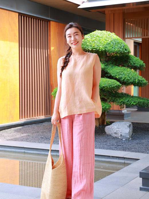 【2026东衣作】阔腿裤（24709615虞美人-设计师） 商品图1