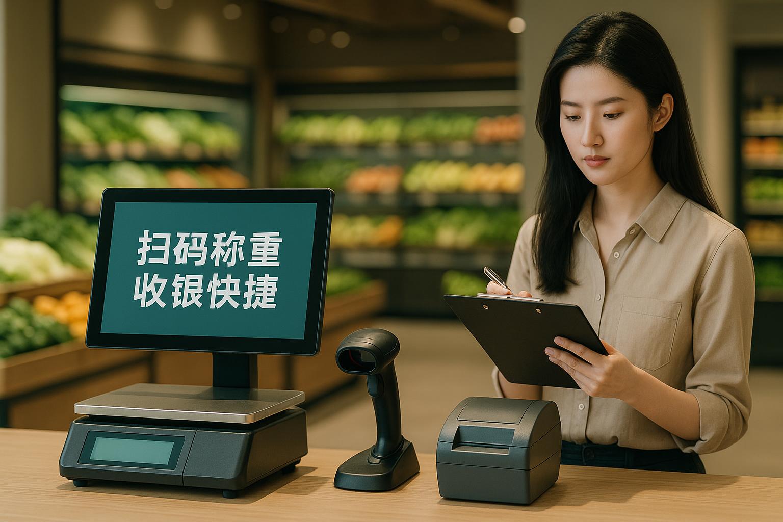 生鮮超市開店收銀系統(tǒng)及設(shè)備清單，配置方案與避坑指南