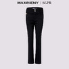 玛克门店发货：MAXRIENY时尚黑色高腰修长显瘦牛仔裤(货号:MS85PA524) 商品缩略图4