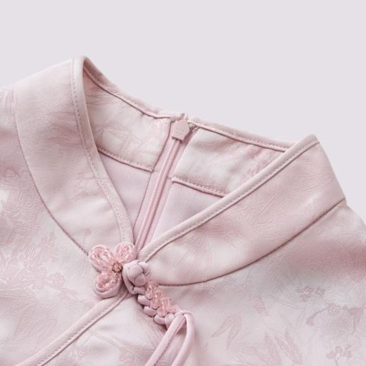 玛克门店发货：新中式温柔提花小立领衬衫(货号:MF86TP252) 商品图3