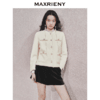 MAXRIENY富家千金羊毛外套女24秋新款法式小香风高级气质感设计(货号:MS85JA525) 商品缩略图0