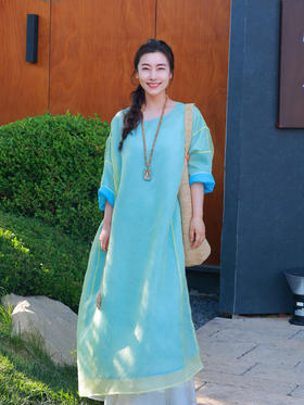 【2026东衣作】新中式连衣裙（25707335时夏-高定款）