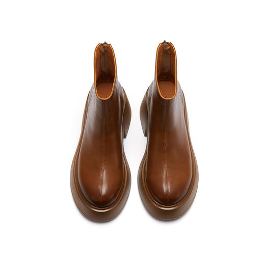 westory冬季休闲时尚马丁靴靴圆头厚底甜酷短靴W22DS81761（11/23） 商品图2