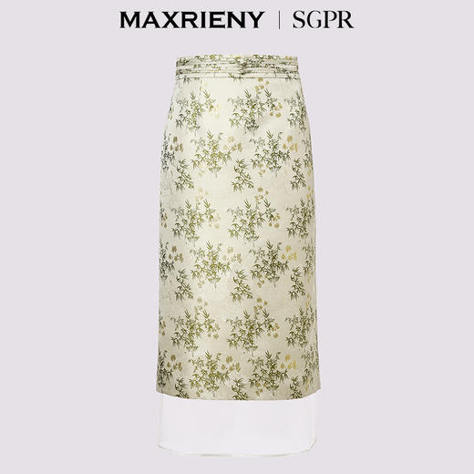玛克门店发货：MAXRIENY金蝶玉竹半裙(货号:MS85SK757) 商品图4