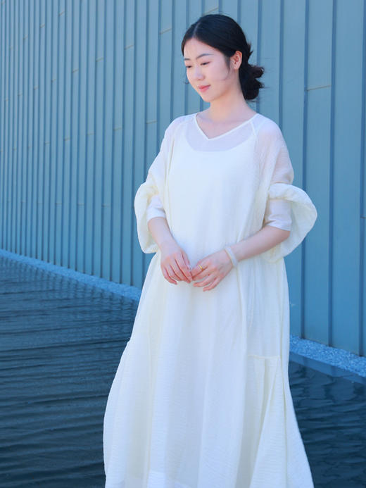 【抖音专属】新中式连衣裙（25707222-空蒙-设计师） 商品图2