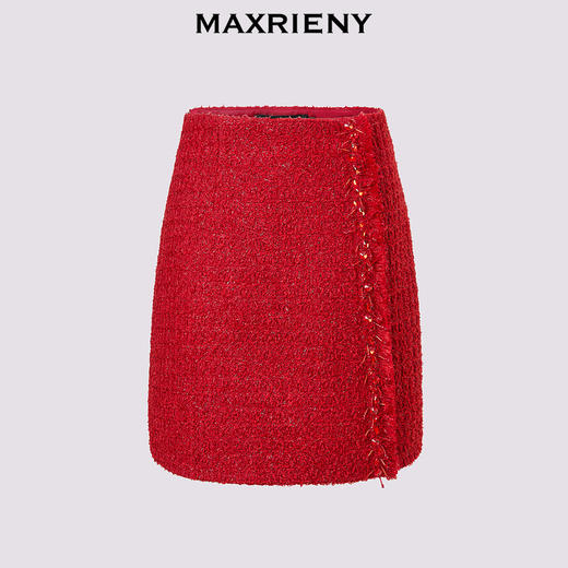 玛克门店发货：MAXRIENY华丽立体装饰半身裙(货号:MC85SK543) 商品图4