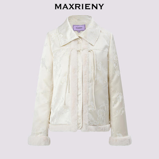 玛克门店发货：MAXRIENY新中式羽绒服(货号:MS85DC758) 商品图4