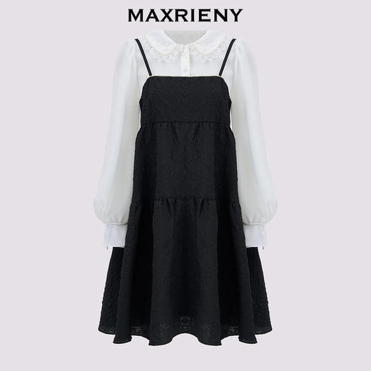 玛克门店发货：甜美复古感娃娃裙(货号:MS85DR767) 商品图4