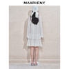 玛克门店发货：MAXRIENY流光小白裙晕染钉珠桑蚕丝连衣裙(货号:MC85DR810) 商品缩略图3