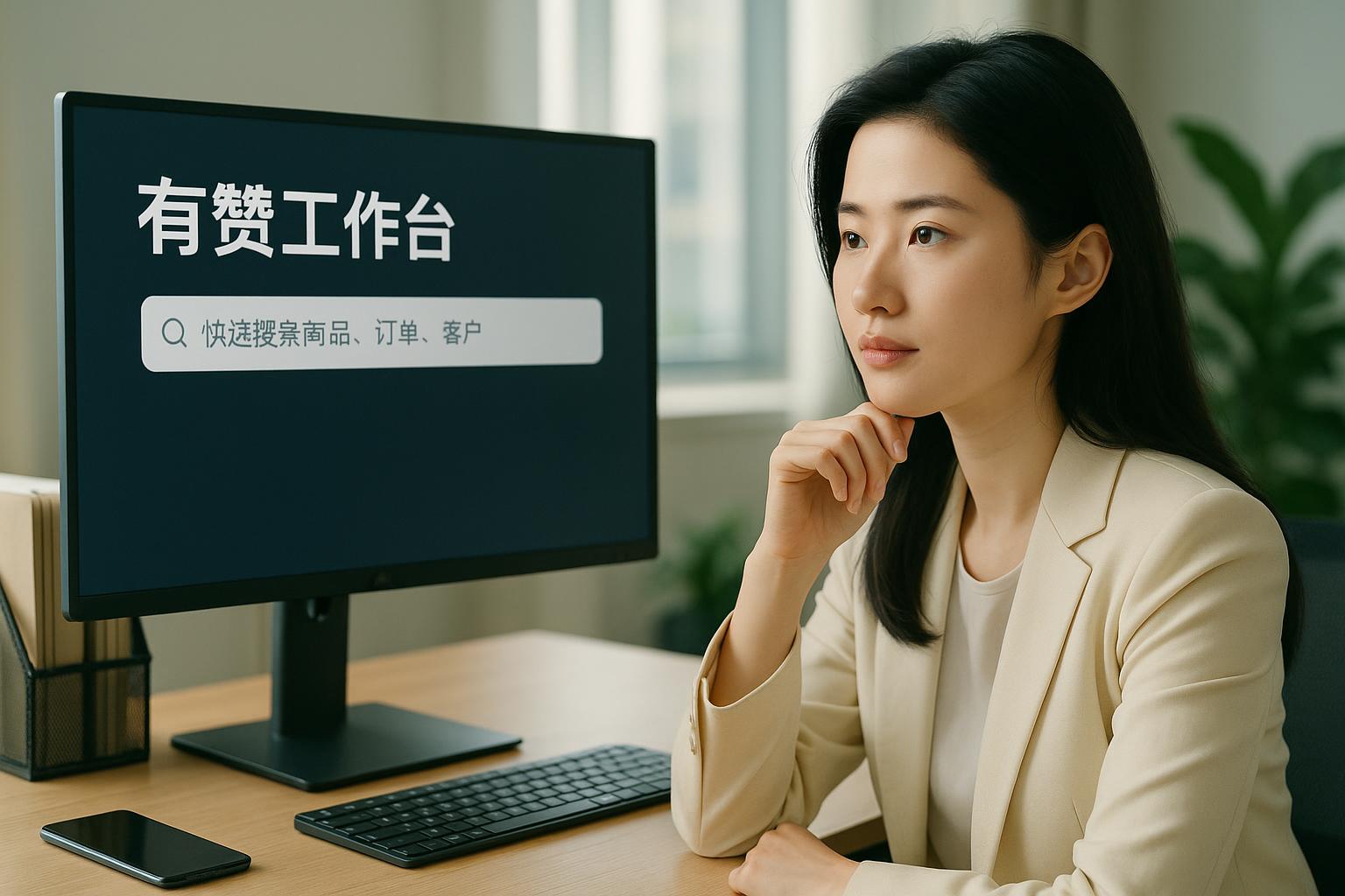 有赞工作台内有搜索入口吗？