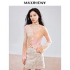 门店发货：MAXRIENY慵懒宽松浪漫精致纽扣针织外套女高级气质感浅春系穿搭(货号:MS85JA770) 商品缩略图2