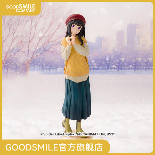 【GSC预售定金】TV动画『莉可丽丝』 1/7比例手办 「井上泷奈 冬装ver.」 商品图0