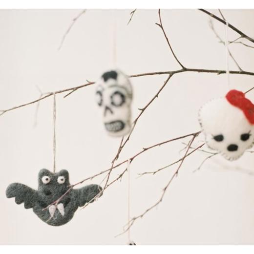 北京仓｜Felt So Good-Batty Halloween-呆萌小蝠 羊毛毡 挂件［英国设计师］ 商品图2