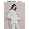 玛克门店发货：MAXRIENY浪漫中式套头针织毛衫秋冬慵懒宽松上衣女(货号:MS85SW522) 商品缩略图2