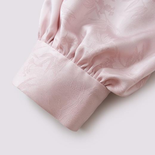 玛克门店发货：新中式温柔提花小立领衬衫(货号:MF86TP252) 商品图1