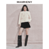 MAXRIENY富家千金羊毛外套女24秋新款法式小香风高级气质感设计(货号:MS85JA525) 商品缩略图1
