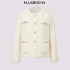 MAXRIENY富家千金羊毛外套女24秋新款法式小香风高级气质感设计(货号:MS85JA525) 商品缩略图4