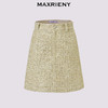 MAXRIENY【商场同款】千金小香风A字半裙高腰修身短裙高级气质感(货号:MS85SK751) 商品缩略图4