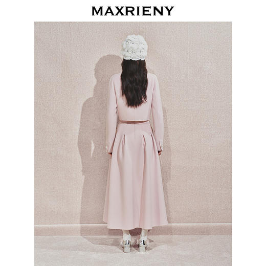 玛克门店发货：MAXRIENY宫廷浪漫毛呢外套(货号:MC85JA570) 商品图2