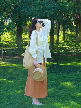 【线上专属】半裙（25706235-媚蝶-结缘款）