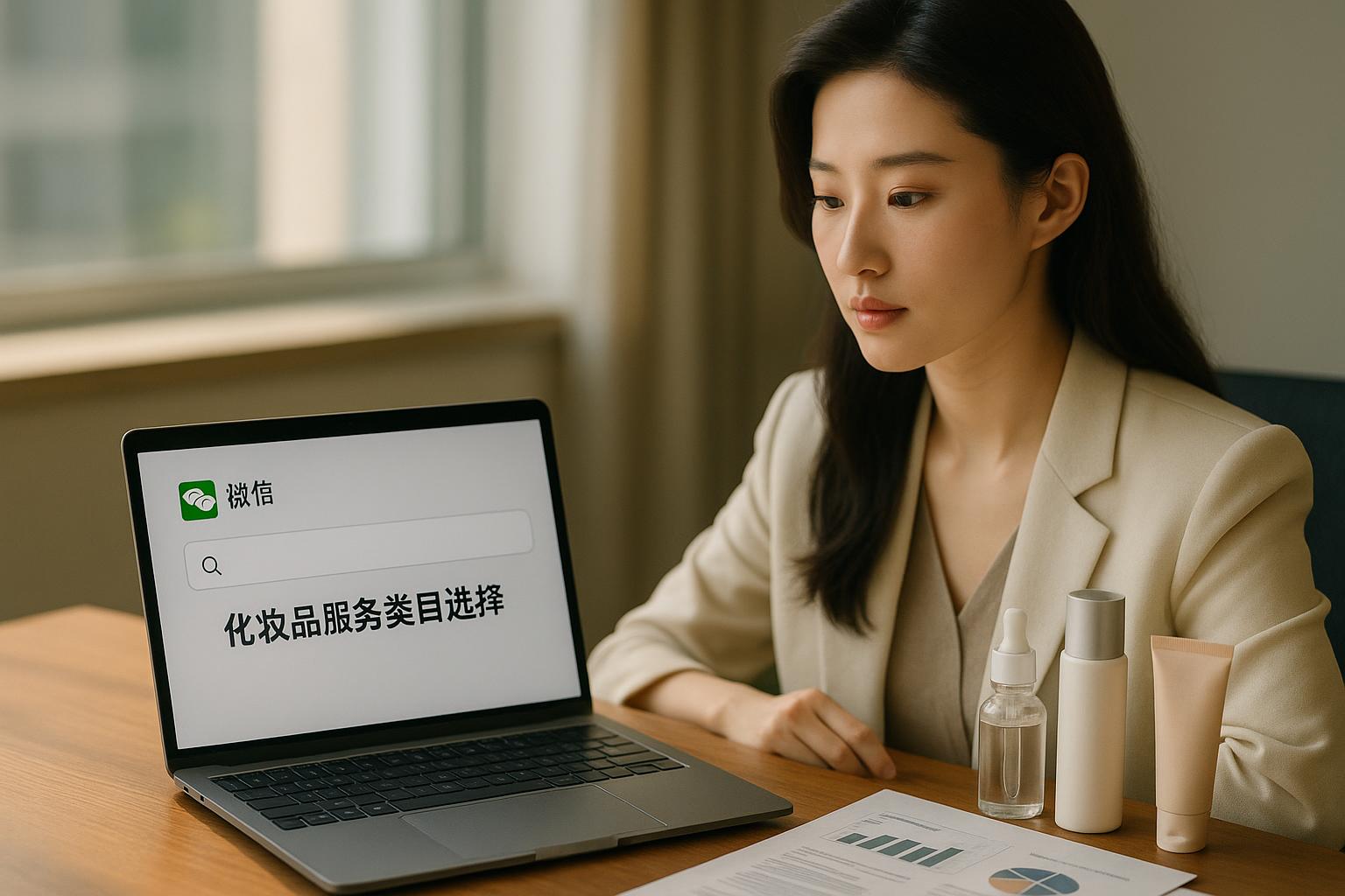 化妆品业务适合哪些微信小程序类目？