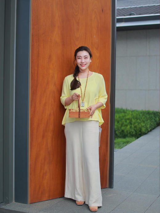 【抖音专属】套头衫（24708682-黄白游） 商品图5