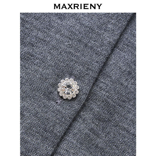 玛克门店发货：MAXRIENY格雷系羊毛针织衫(货号:MF86SW511) 商品图2