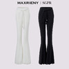 MAXRIENY[东方新摩登]精致日常风针织喇叭休闲长裤女修身显瘦裤子(货号:MS85PA516) 商品缩略图4