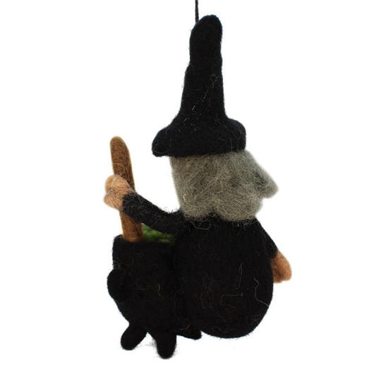 订购6周到｜Felt So Good-Wanda the Witch Biodegradable Halloween-女巫 旺达 羊毛毡 挂件［英国设计师］ 商品图2