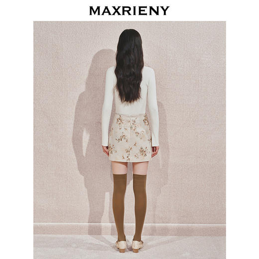 【宫廷巴洛克-商场同款】MAXRIENY复古新中式套头针织衫修身显瘦(货号:MC85SW511) 商品图3