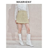 MAXRIENY【商场同款】千金小香风A字半裙高腰修身短裙高级气质感(货号:MS85SK751) 商品缩略图2