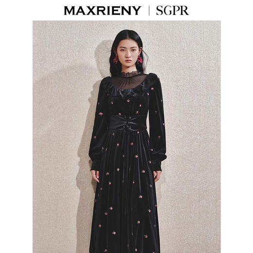 玛克门店发货：MAXRIENY法式甜美连衣裙(货号:MS85DR753) 商品图1