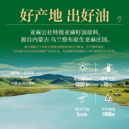 亚麻公社 特级亚麻籽油4.15L/桶  食用油 商品图3