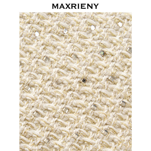 玛克门店发货：MAXRIENY鎏金小香半裙(货号:MF86SK501) 商品图2