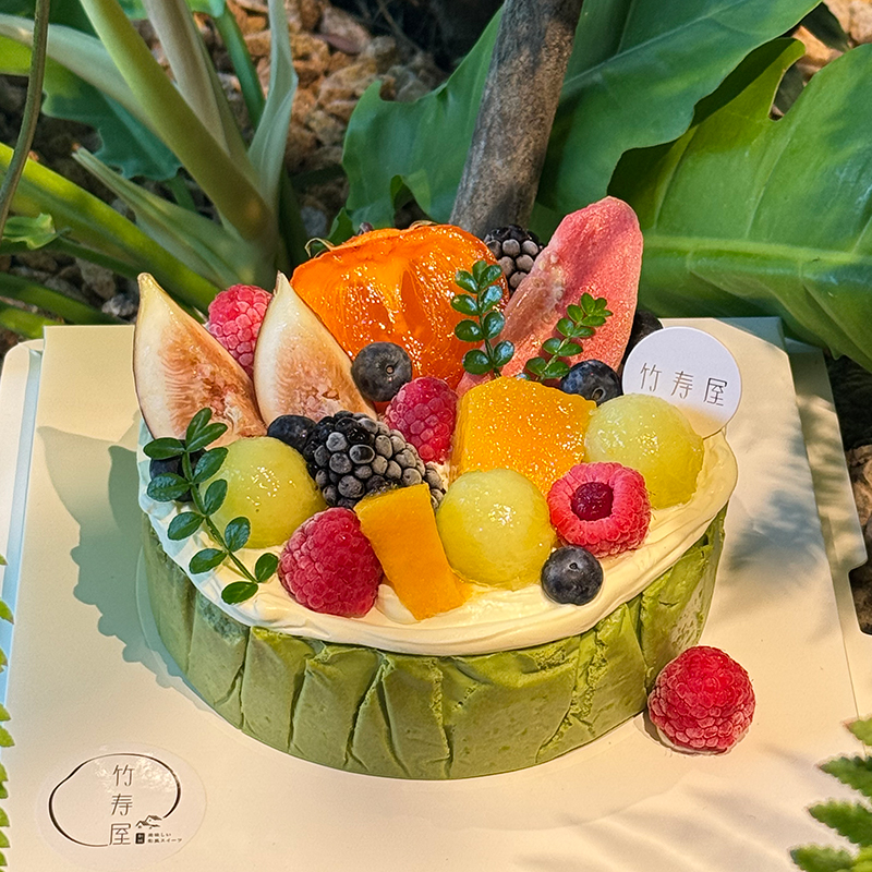 （可定制无蔗糖）抹茶巴斯克芝士蛋糕