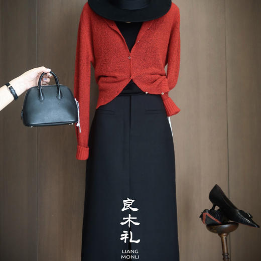 【特价不退不换】【预售7天】良木礼半裙（腰带）（08-674） 商品图1