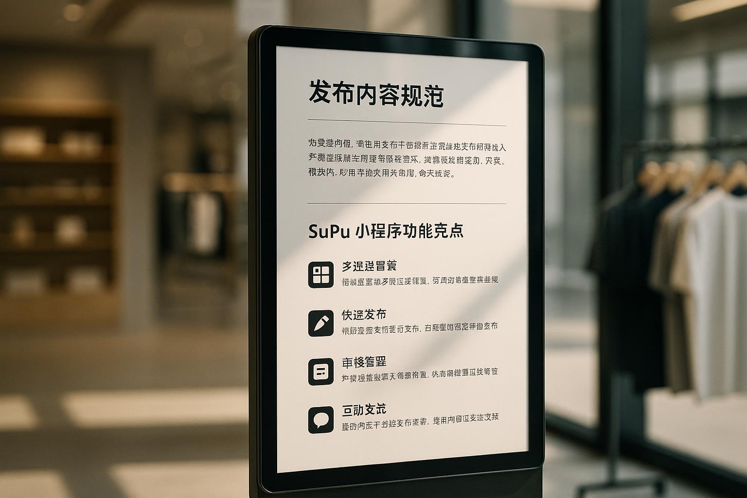 发布素铺小程序需要准备哪些核心内容？