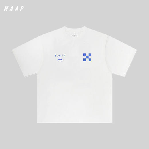 MAAP x DOE TEE 002 白色短袖T恤 商品图0