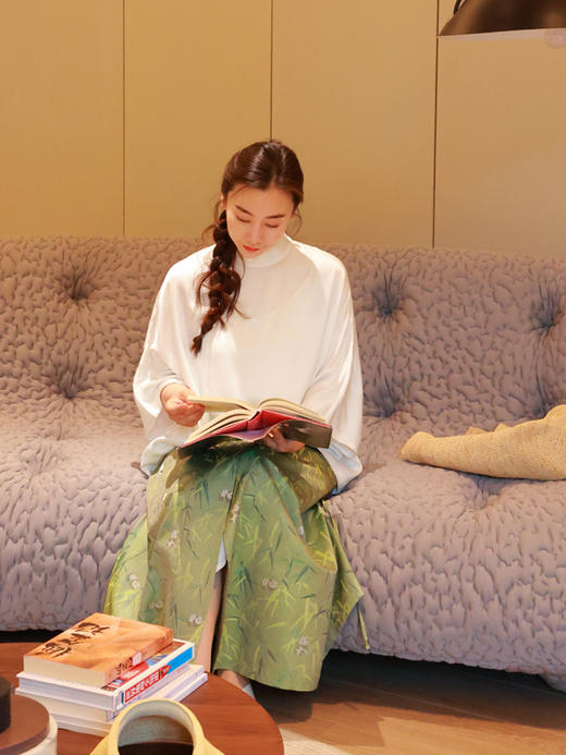 【抖音专属】新中式上衣（25708333-与慢-结缘款） 商品图3