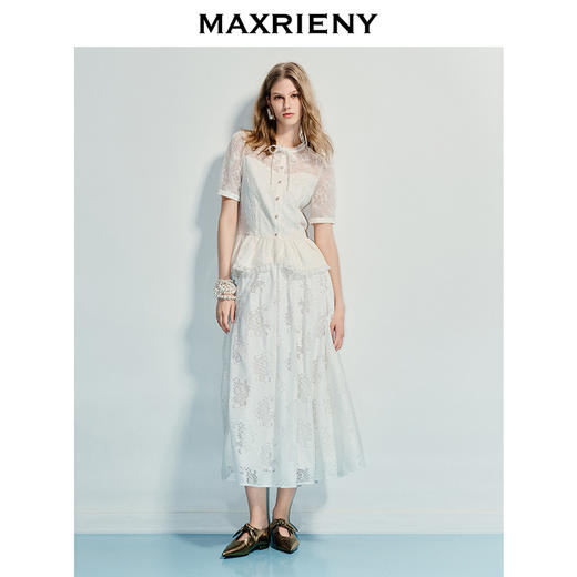 玛克门店发货：MAXRIENY优雅度假风上衣(货号:MF86TP015) 商品图1