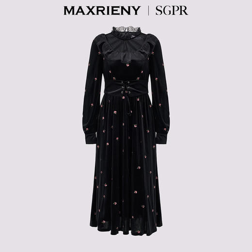玛克门店发货：MAXRIENY法式甜美连衣裙(货号:MS85DR753) 商品图4
