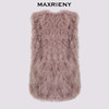 MAXRIENY 精致贵雅马夹仿气质皮草24冬新款马甲高级感 商品缩略图4