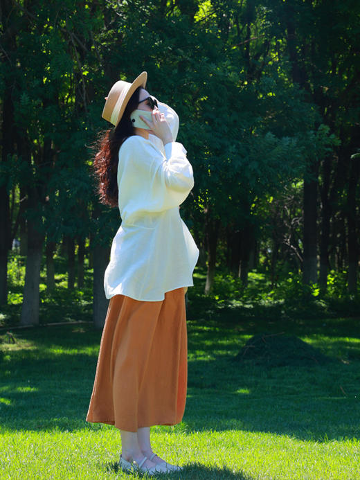 【2026东衣作】新中式衬衣（25710234缟羽-结缘款） 商品图4