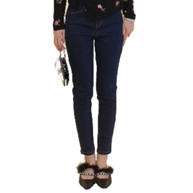 玛克门店发货：MAXRIENY复古优雅小脚牛仔裤(货号:MC88PA799)
